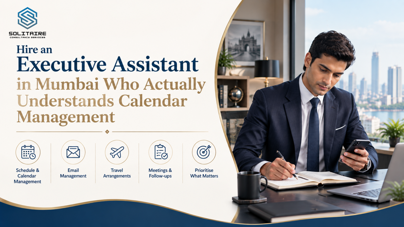 Hire an Executive Assistant in Mumbai Who Actually Understands Calendar Management