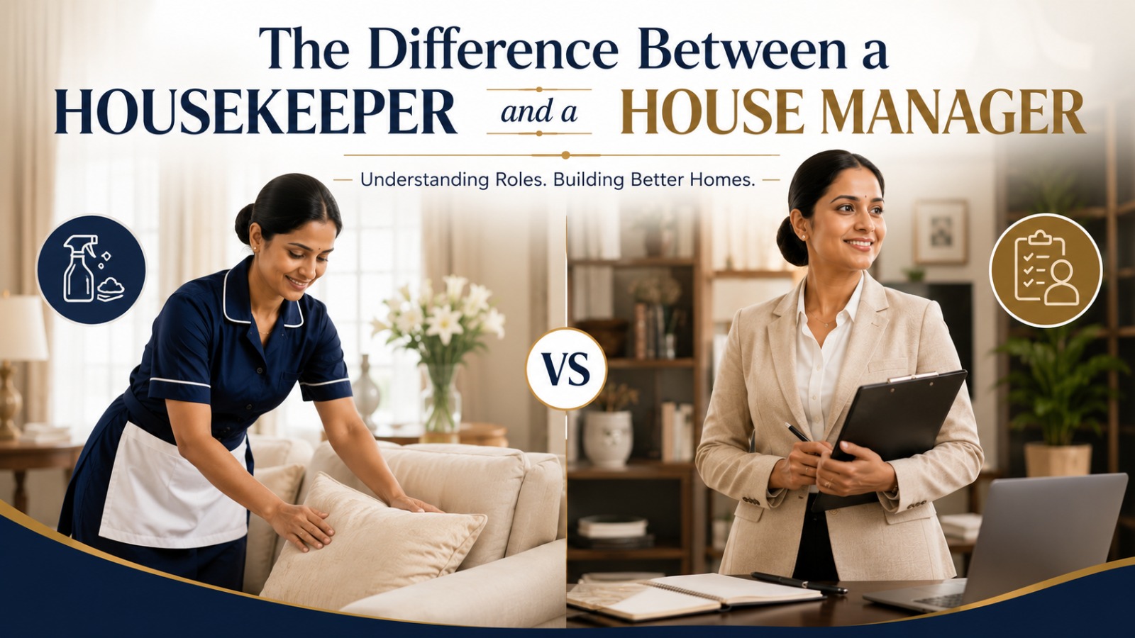 The Difference Between a Housekeeper and a House Manager