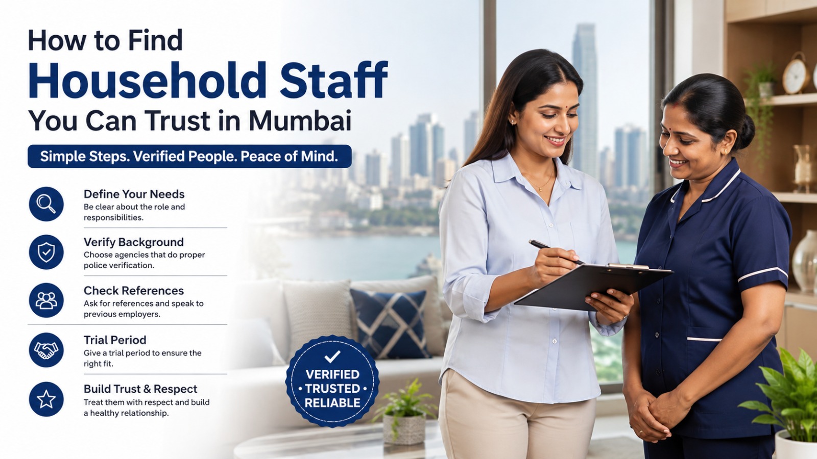 How to Find Household Staff You Can Trust in Mumbai