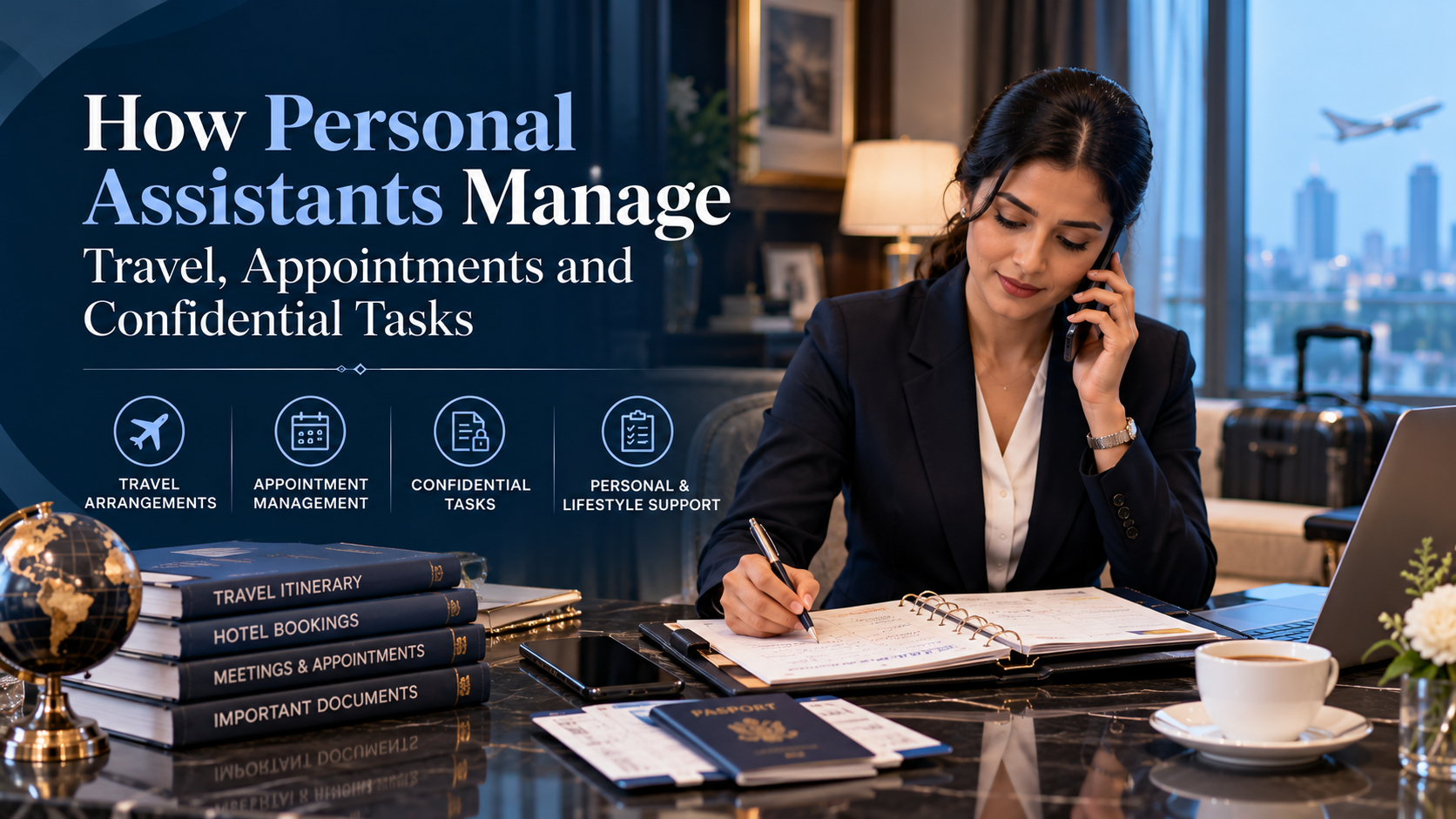 How Personal Assistants Manage Travel, Appointments and Confidential Tasks